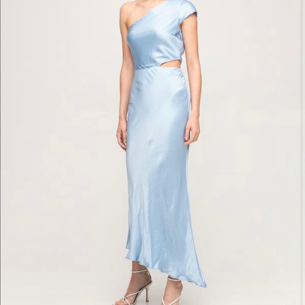 Bec and bridge satin dress